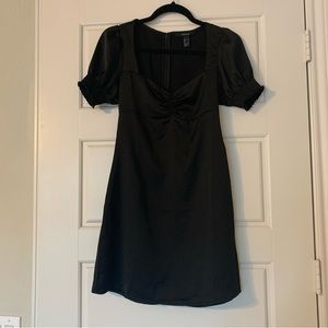 Forever 21 puff sleeved bustier dress